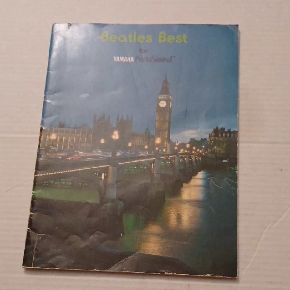 4/$80 "Beatles Best for Yamaha PorraSound" - Music Book